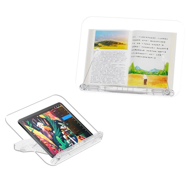 Reading rack, Réglable pour Transporter à Transporter Livre de Recettes Livre Livre Réglable Stand Livre de Recettes Livre de Documents Réglable à Stand Livre de Cuisine Qisuo