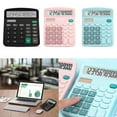 thumbnail image 4 of 12-digit electronic calculator large screen desktop office NEW calculators J8F2, 4 of 9