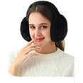 thumbnail image 6 of Warm Ear muffs for Women Winter Girls Fluffy Earmuffs Adjustable Lady Ear Warmer Faux Fur Ear Covers, 6 of 7