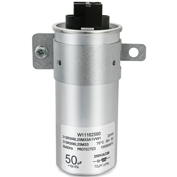 W11395618 W10625046 Washer Motor Run Capacitor Compatible with Whirlpool maytag Kenmore Crosley Inglis etc (Some Models), Replace Number: W10866250 W