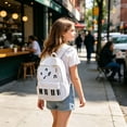 thumbnail image 4 of TGPMGRZ Piano Backpack Whimsical Twee Backpack Y2k Cute Bookbag Medium Daypack Cutecore Supplies #03 White, One Size, 4 of 4