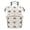 Chimpanzee1628AH, variant on Chimpanzee Diaper Backpack for Boys, Large Capacity Diaper Bags for Girls, Chirp Cheer Chimpanzee Grid Print Mummy Bag with Insulated Pockets