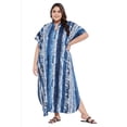 thumbnail image 2 of Oussum Robe Caftans pour Femme Grande Taille Imprimée Longue Maxi à Boutons Robes Caftan, 2 of 7
