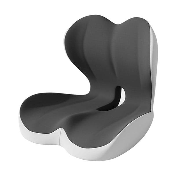 Cojín de espuma viscoelástica para respaldo de asiento de coche, antideslizante, multiusos, en forma de L, , para sillas de comedor, sillas de