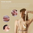 thumbnail image 4 of Dry Brushing Body Brush Set Of 2, Dry Skin Exfoliating Brush, Handle Back Scrubber For Shower, Dry, 4 of 5