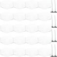 thumbnail image 1 of GOOHOCHY 1 juego de recipientes de plástico para velas con forma cuadrada, con mechas, para hacer velas., 1 of 7