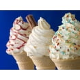 thumbnail image 2 of Whipped Ice Cream Cones Wall Mural Decal Sticker, Wallmonkeys Peel & Stick Vinyl Graphic (48 in W x 36 in H), 2 of 4