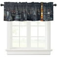 thumbnail image 3 of City Tokyo Tower Night Building Cityscape Scenery Curtains in the Bedroom Living Room Hall Window Kitchen Decoration Drapes, 3 of 7