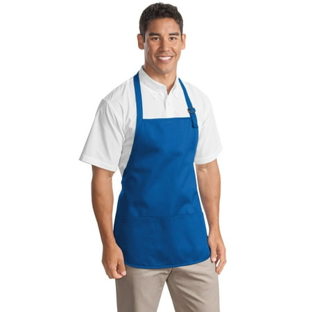 

Port Authority Medium-Length Apron with Pouch Pockets. A510