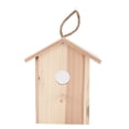 thumbnail image 2 of Nesting Box, Wooden Window Bird House Easy To Observe From The Inside  Sound Insulation Effect  For Yard For Outdoors For Home For Garden, 2 of 8