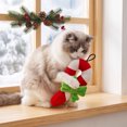 thumbnail image 4 of PAWYOPIA Durable Squeaky Dog Toy, Christmas Candy Cane Plush Dog Toys, E, 4 of 6