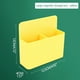 thumbnail image 2 of Organizador de pizarra magnética | Caja de almacenamiento multifuncional para lápices y bolígrafos | Colores de macarrones | Potentes imanes laterales | Gran capacidad | Interior ajustable | 1, 2 of 4