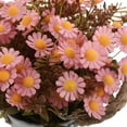 thumbnail image 3 of NUOLUX Planta Artificial De Margarita En Maceta Rosa Para De, 3 of 6