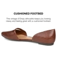 thumbnail image 5 of Journee Collection Women's Braely Slip On Pointed Toe Ballet Flats, 5 of 7