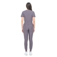 thumbnail image 4 of Natural Uniforms Ultra Stretch Womens Jogger Scrub Set (Charcoal, Small), 4 of 7