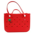 thumbnail image 4 of Rubber Totes Inserts Charms Compatible with Beach Tote Bags Beach Bag Charm Accessories Charms for Beach Tote Bags Fashionable Insert for Beach Tote Bag 1Pcs, 4 of 5