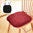 thumbnail image 3 of Yuarrent Estabilidad y estabilidad inferior antideslizante y evita que se resbalen los cojines de la silla Esponja de alta densidad inferior Conjuntos de muebles de dormitorio Negro 41*41cm, 3 of 6