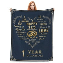 1 Pc 1 Year Anniversary Wedding Gifts for Him Her, 1st One Year Anniversary Romantic Gifts for Couple Husband Wife, First Anniversary Marriage Gifts