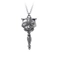 thumbnail image 1 of Alchemy Gothic Sacred Cat Vanitas Pendant, 1 of 4