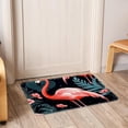 thumbnail image 6 of Flamingo Polyester Non-Slip Machine Washable Floor Rug, for Office, Chair Rugs Included, 6 of 6
