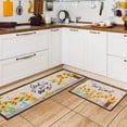 thumbnail image 2 of Sunflower Kitchen Rugs - 2 Piece Kitchen Mats Set Non-Slip Kitchen Backing Area Rugs (Sunflower B), 2 of 6