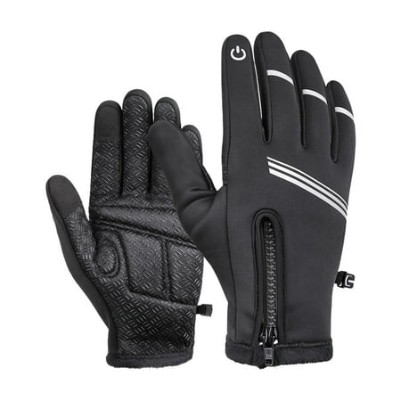 

〖TOTO〗Winter Sports Equipment Winter Warm Gloves Men Women Windproof Winter Gloves Cycling Gloves Liner Sports Gloves Running Gloves Cycling Gloves Elastic Breathable Non-Slip