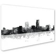 thumbnail image 2 of Trademark Fine Art "Omaha Nebraska Skyline BG-1" Canvas Art by Marlene Watson, 2 of 3