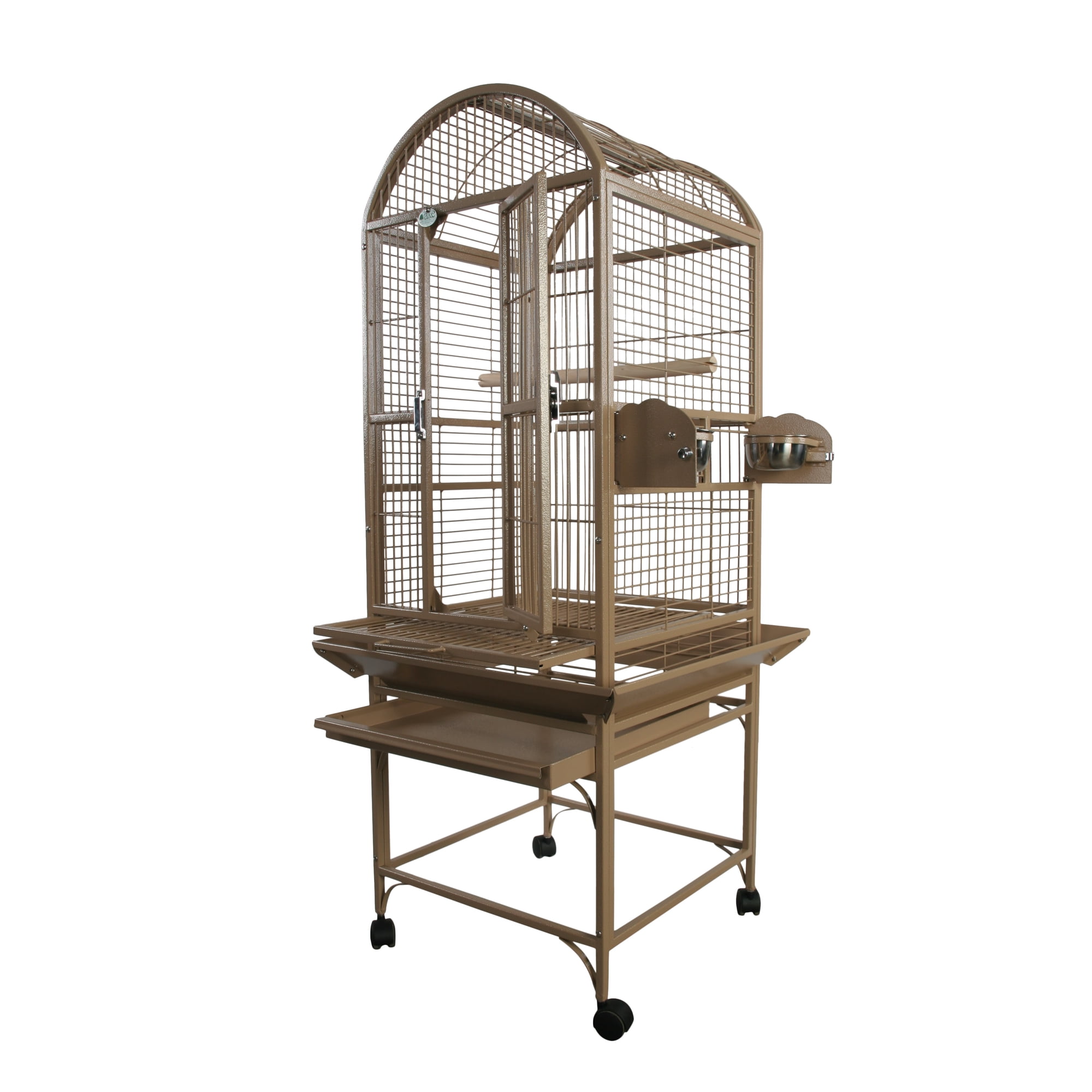 A and E Cage Co. Small Dome Top Cage - Sandstone
