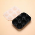 thumbnail image 7 of Ice Sphere Maker Silicone Tray with Lid and Funnel for Easy Release Cubes, 7 of 7