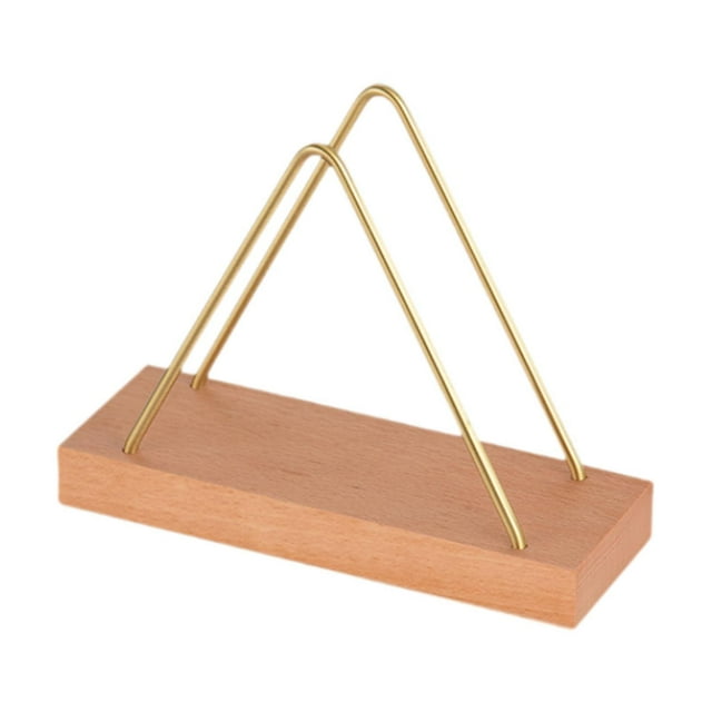 Servilletero triangular de madera para papel de seda, ideal para cocinas de estilo rústico. 16x55x13cm
