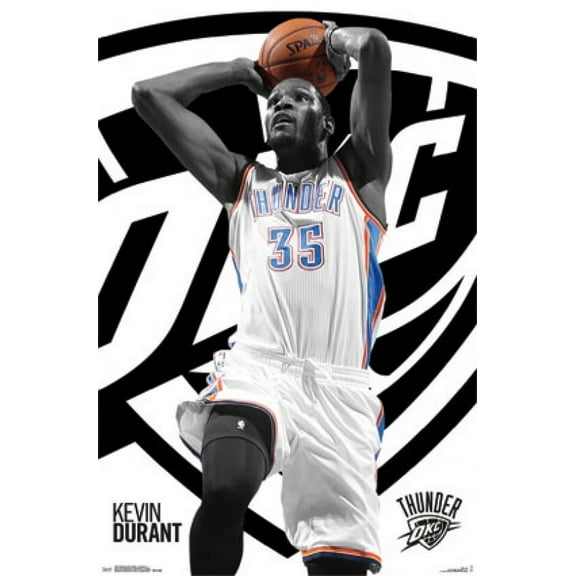 Oklahoma City Thunder - K Durant 14 Poster Print (24 x 36)