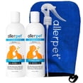thumbnail image 1 of Cat Dander Remover - Effective Reduction Solution with Free Applicator Mitt & Sprayer - Anti Allergen - Made in USA - 2 Pack (12oz), 1 of 4