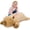 Capybara-Brown, variant on Tezituor 43.3'' Capybara Stuffed Animal Giant Capybara Body Pillow Toy