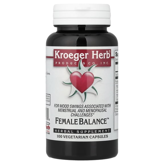 Kroeger Herb Female Balance - 100 Capsules