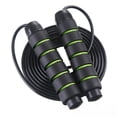 thumbnail image 2 of Travelwant Skipping Rope with Ball Bearings Rapid Speed Jump Rope Cable and Memory Foam Handles Ideal for Aerobic Exercise Like Speed Training, Extreme Jumping, 2 of 9