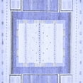 thumbnail image 1 of Ahgly Company Indoor Square Solid Blue Modern Area Rugs, 7' Square, 1 of 4