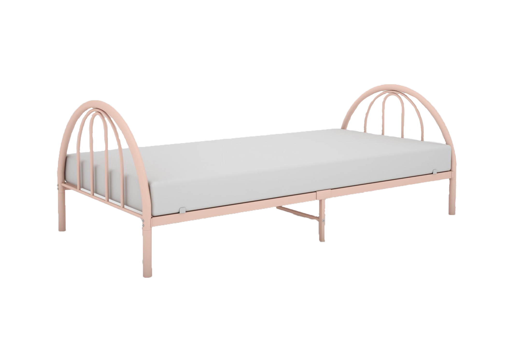 BK Furniture Brooklyn Classic Metal Bed, Twin, Clay - image 3 of 5