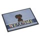 thumbnail image 1 of S Treasures Dachshund - Felpudo de bienvenida, color negro y tostado, 18 x 27, multicolor Caroline's Treasures BB5713MAT, 1 of 1