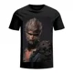 thumbnail image 1 of Camiseta holgada informal de manga corta con estampado de anime Myth Wukong de marca de moda estadounidense 2024, camiseta de gran tamaño para mujer, ropa retro Y2k, 1 of 4