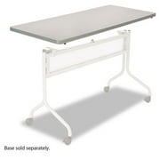 Safco Impromptu Series Mobile Training Table Top, Rectangular, 48w x 24d, Gray