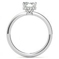 thumbnail image 3 of Solitaire Brilliance 2.5CT Radiant Moissanite Engagement Ring for Women 10K White Gold, 5.5 US, 3 of 6