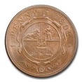 thumbnail image 2 of 1892 South Africa Penny MS-63 PCGS (Brown), 2 of 2