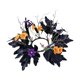 thumbnail image 3 of Anillo De Vela De Halloween, Barra Rústica, Hojas Artificiales, Flores, Corona, Decoración Del Hogar, 3 of 8