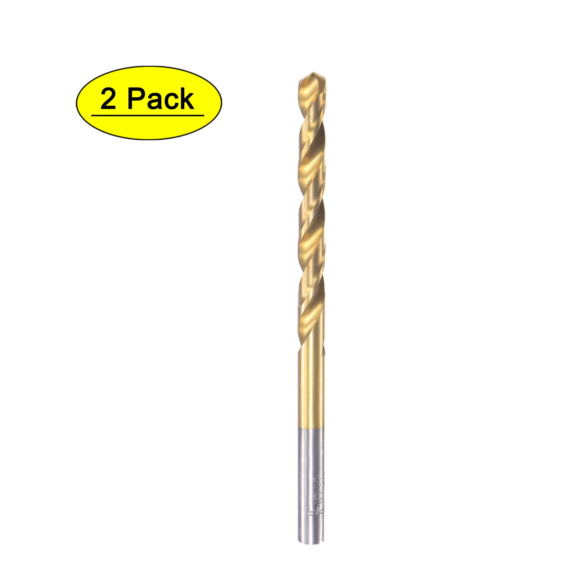 Pack of 3 *Top Quality M2 Steel Ground flute HSS extra long drill bit 4.5mm 