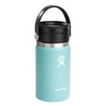 thumbnail image 2 of Hydro Flask 12 Oz Wide Mouth with Flex Sip Lid Stainless Steel Reusable Water Bottle Dew | Vacuum Insulated | Dishwasher Safe | BPA-Free, Non-Toxic | Stainless Steel Water Bottles for School, 2 of 2