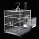 thumbnail image 3 of Bañera Acrílica Para Pájaros, Caja De Ducha, Cuenco Con Ganchos, Accesorio De Jaula Para Pájaros, Loros Inevent PT002438-00, 3 of 6