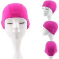 thumbnail image 5 of Gorro de baño de tela de poliuretano, paquete de 2, gorros de ducha para hombres y mujeres, gorros de ducha de poliuretano para hombres y mujeres adultos, 5 of 5