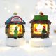 thumbnail image 2 of Adornos de micropaisaje de mesa LED de Navidad, casa de nieve de Papá Noel luminosa, decoración del hogar de Año Nuevo, regalo de Navidad para niños, 2 of 4