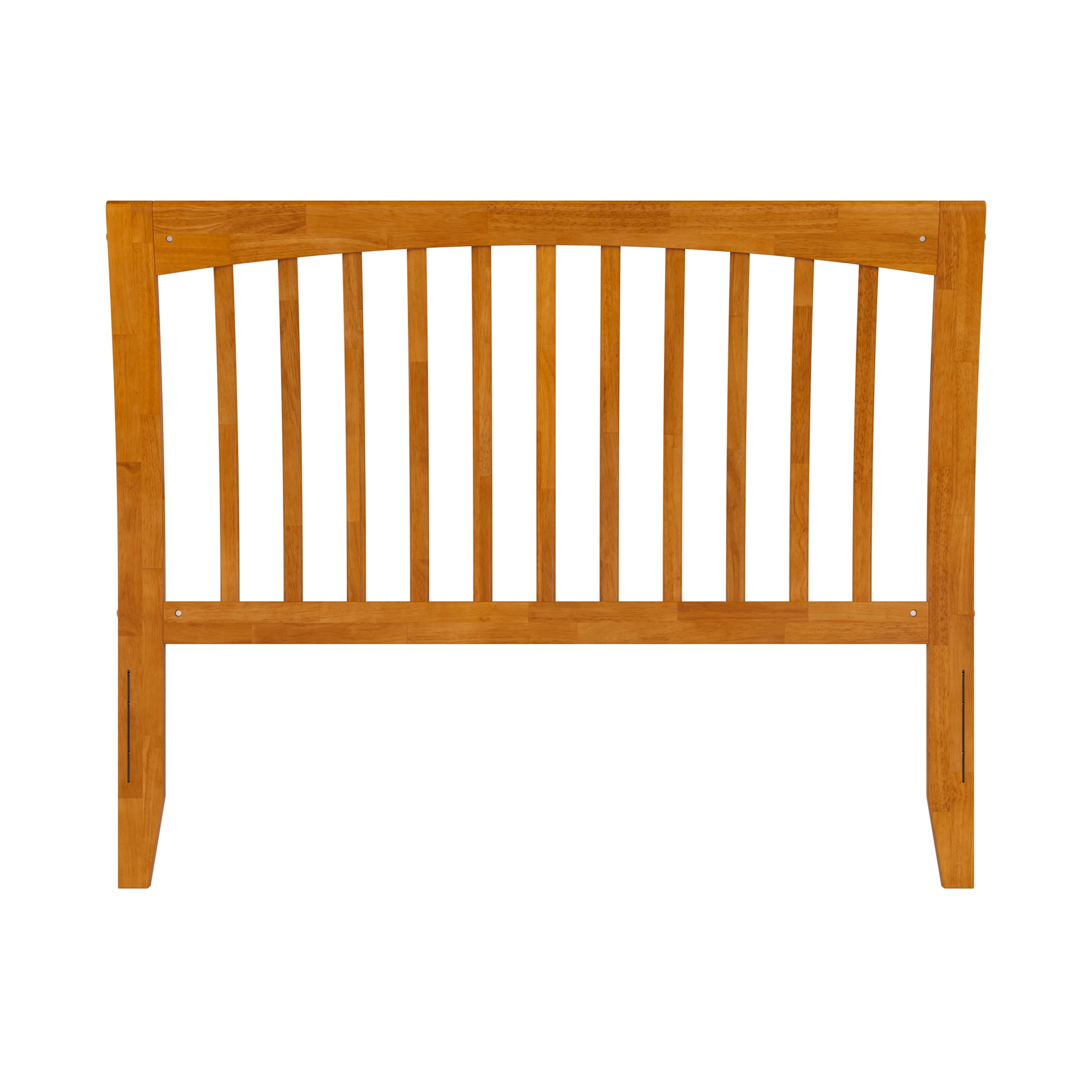 AFI Orleans Full Sleigh Solid Wood Slat Headboard, Light Toffee
