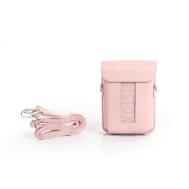 MIni Link 3 Printer Case, PU Leather Printer Carrying Case for Instax mini Link 3,Protective Travel Organizer Bag for Mini Link 3 Printer,with Shoulder Strap